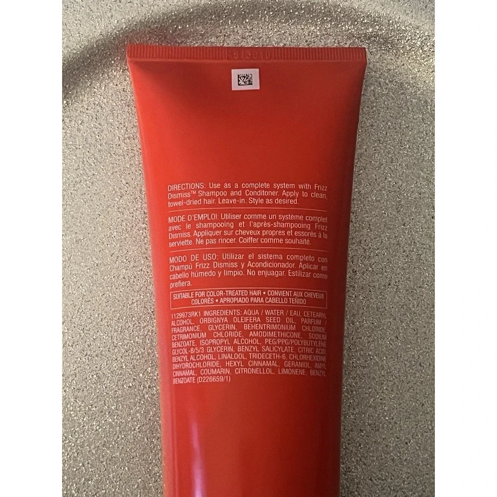 Redken Frizz Dismiss Rebel Tame Smoothing Cream Unisex 8.5oz New Heat Protect